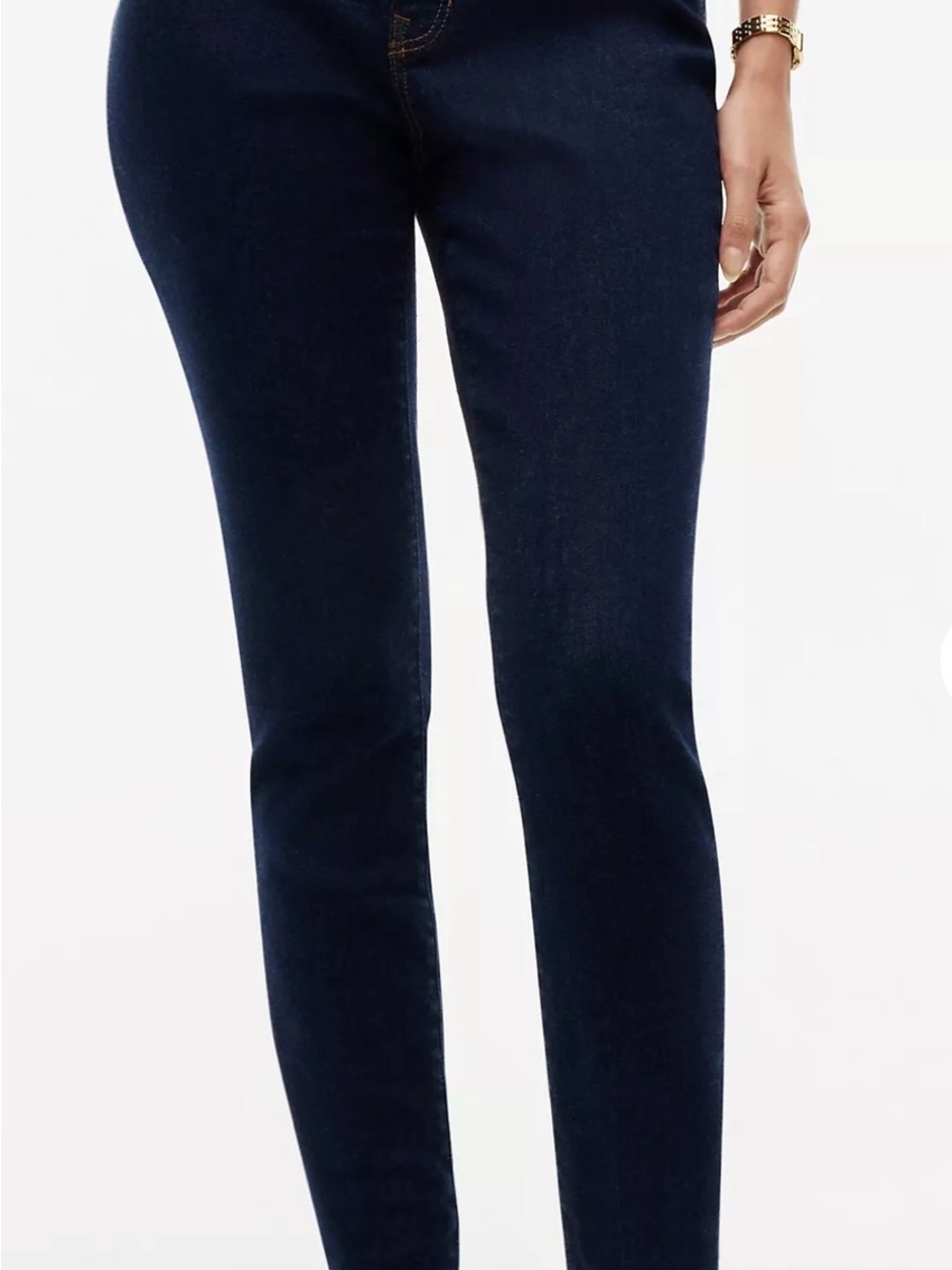 Tommy Hilfiger Navy Ankle Crop Skinny Jeans